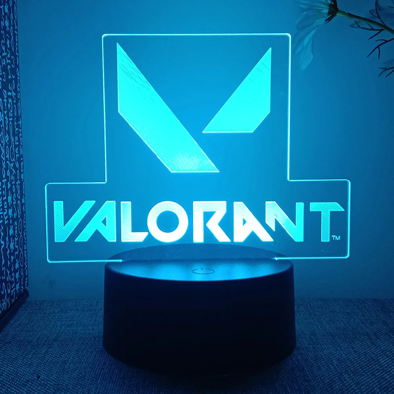 Lampe 3D Valorant