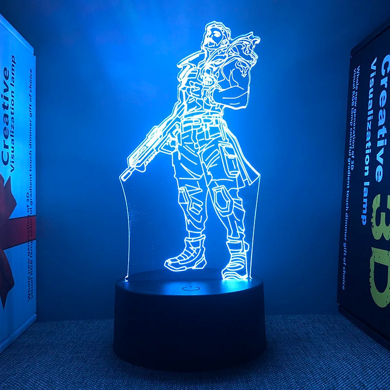 Lampe 3D Valorant