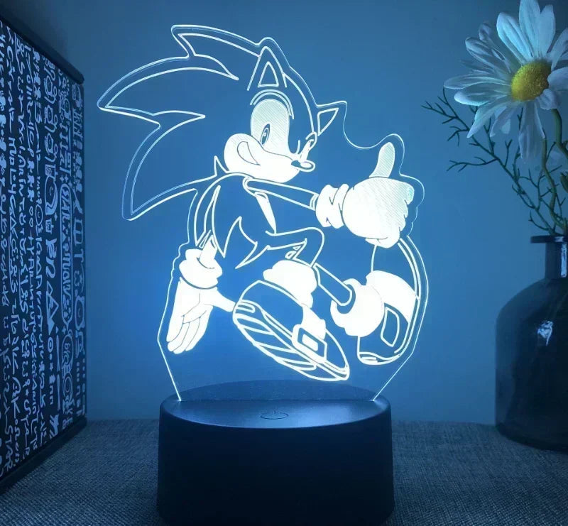 Lampe 3D Sonic The Hedgehog