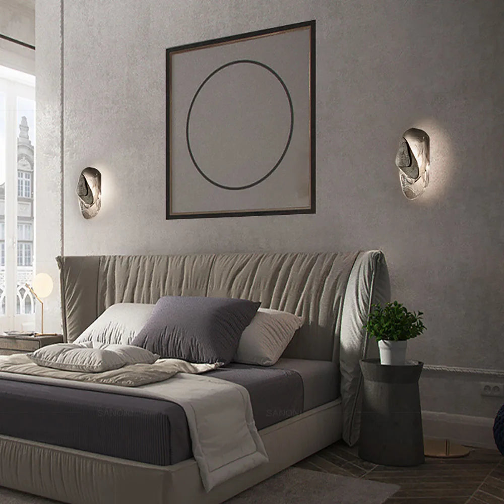 Lampe de chevet Moderne Murale Design Créatif en Verre - Opale