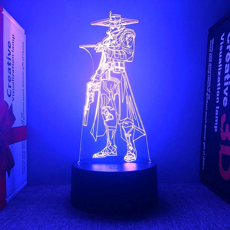 Lampe 3D Valorant