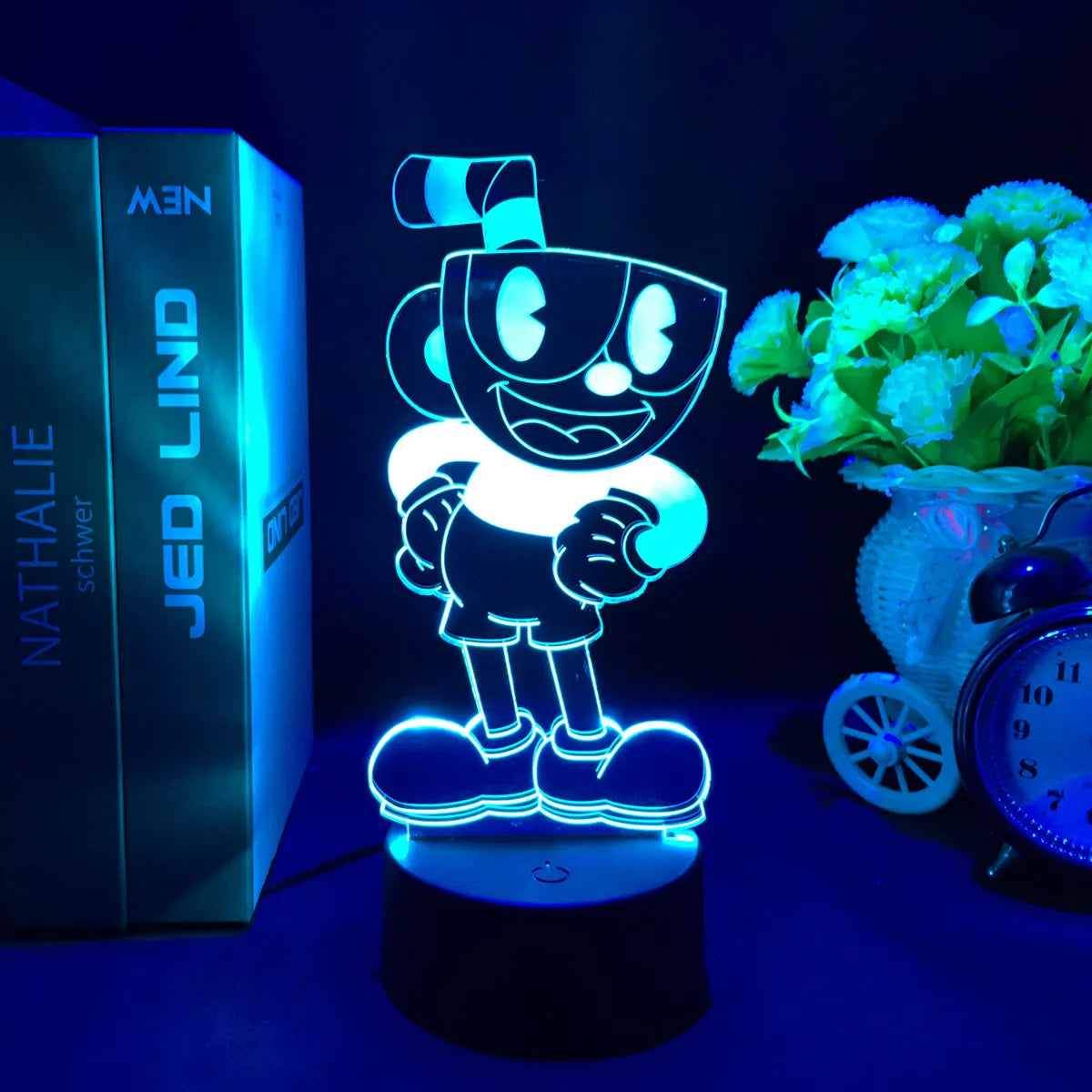 Lampe 3D CupHead Jeu Vidéo