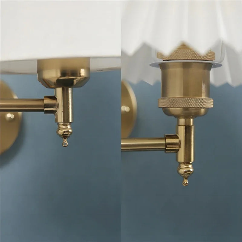 Lampe de Chevet Murale à bras articulé Nordique
