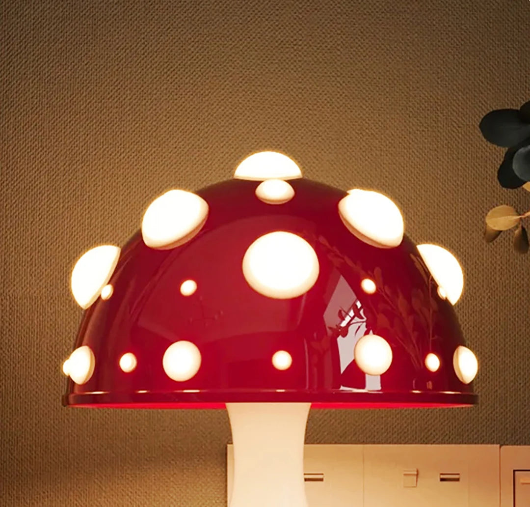 Lampe de chevet en forme de Champignon Scintillant