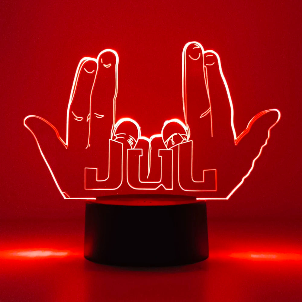 Lampe 3D Jul