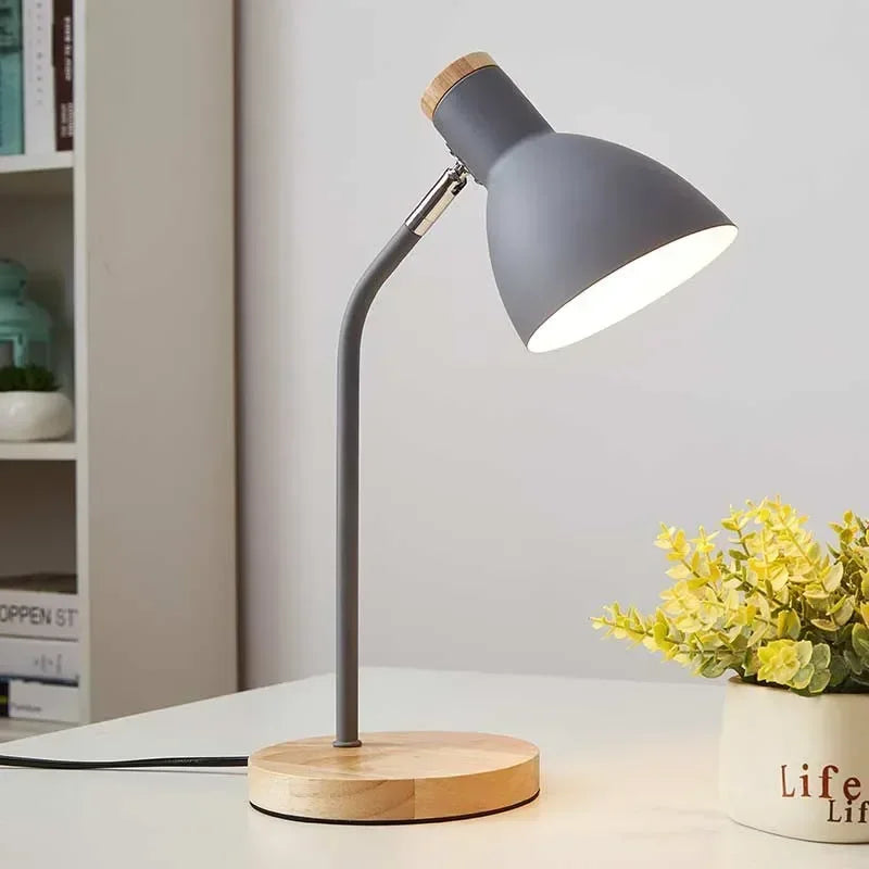 Lampe de chevet Lecture LED en Bois