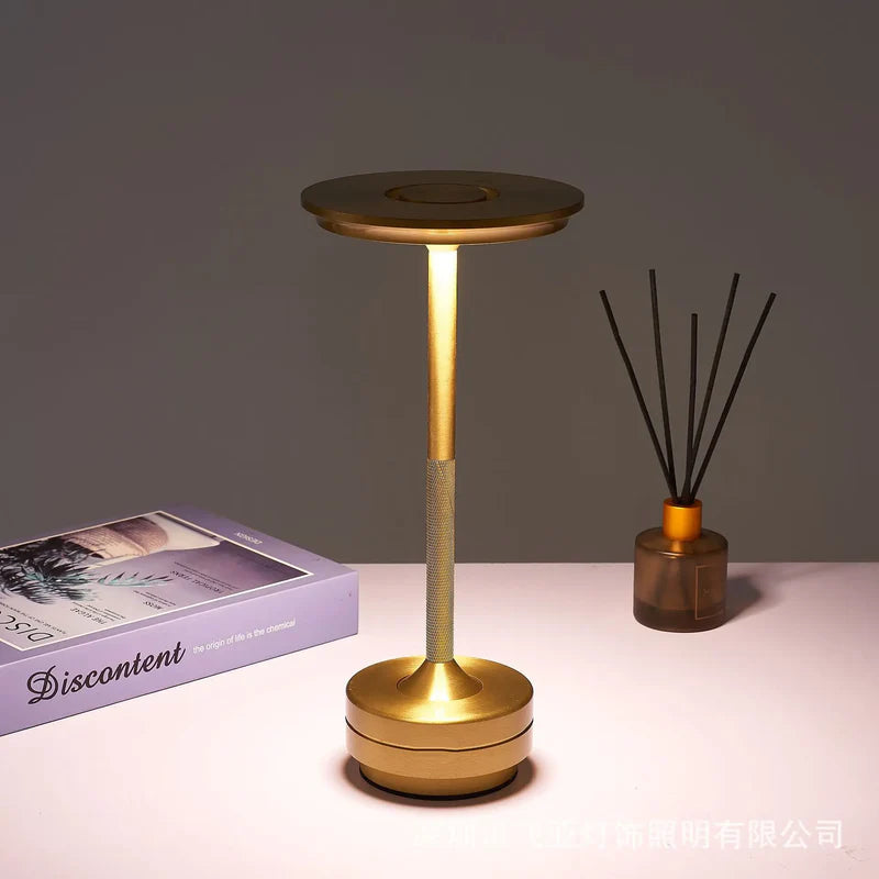 Lampe de chevet Sans fil Rechargeable et Tactile à LED