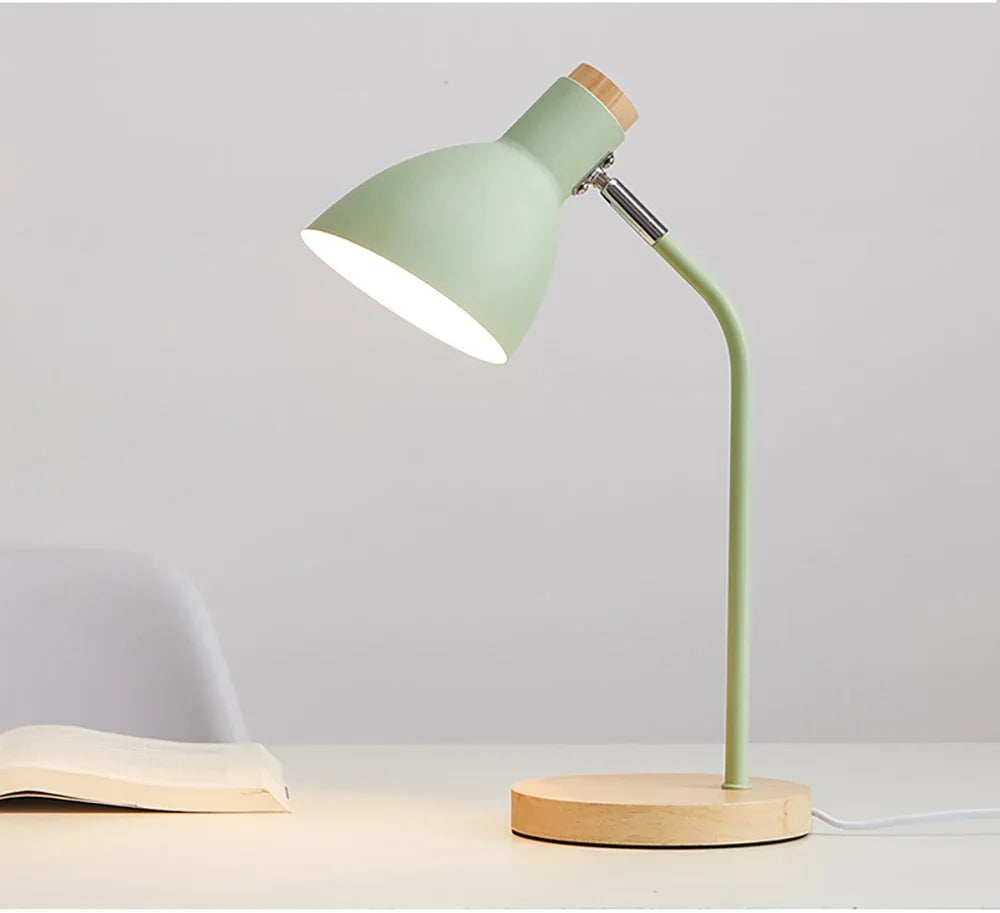 Lampe de chevet Lecture LED en Bois