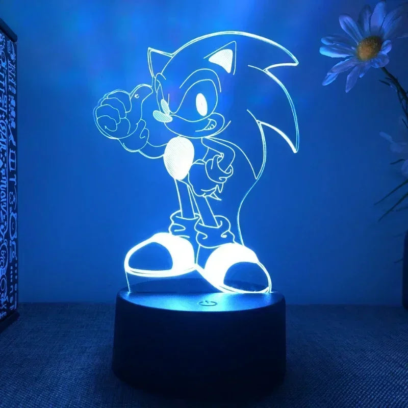 Lampe 3D Sonic The Hedgehog