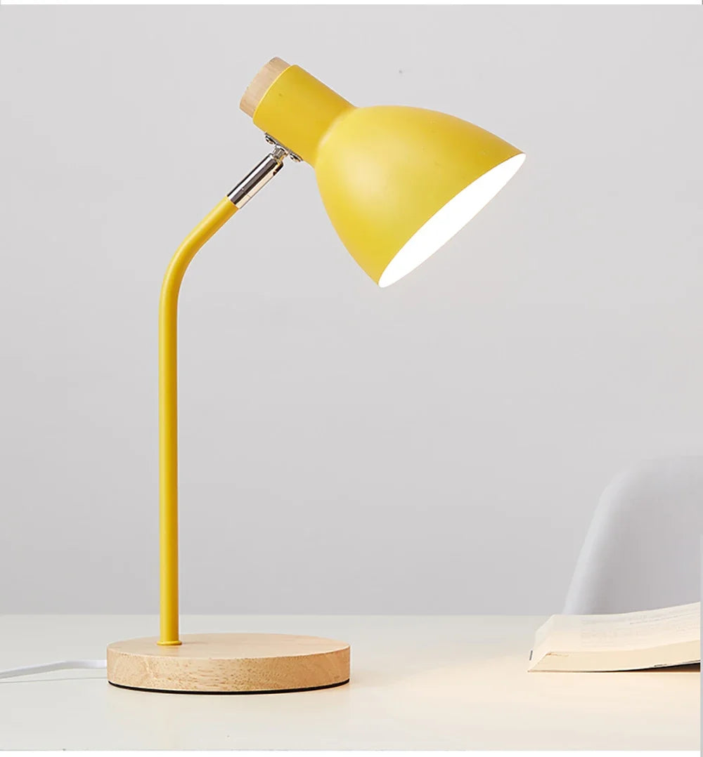 Lampe de chevet Lecture LED en Bois