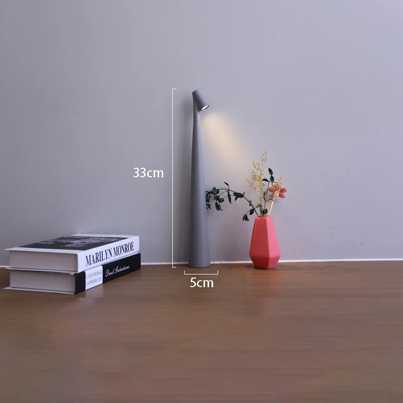 Petite Lampe de chevet Moderne Portable Tactile - Opale