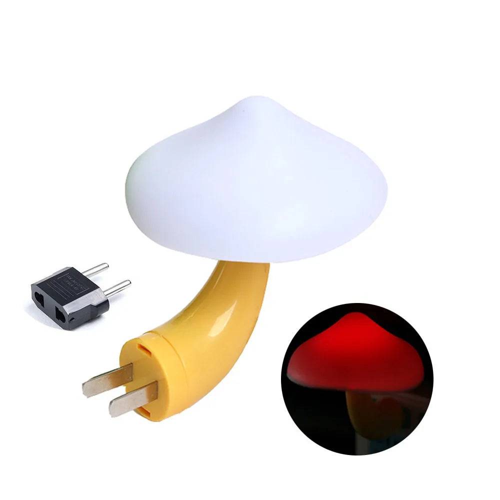 Lampe de chevet Champignon à prise murale