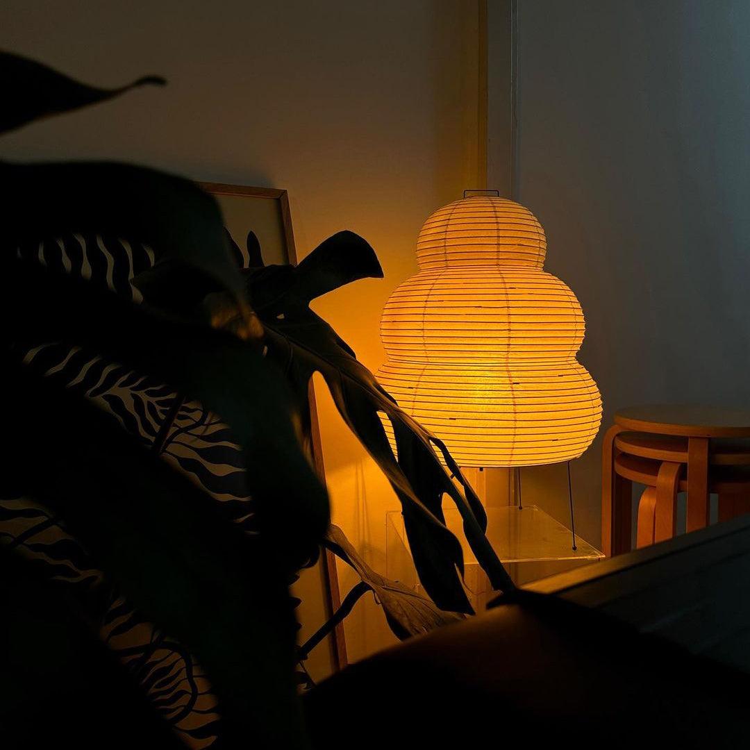 Lampe de chevet Japonaise en Papier Akari