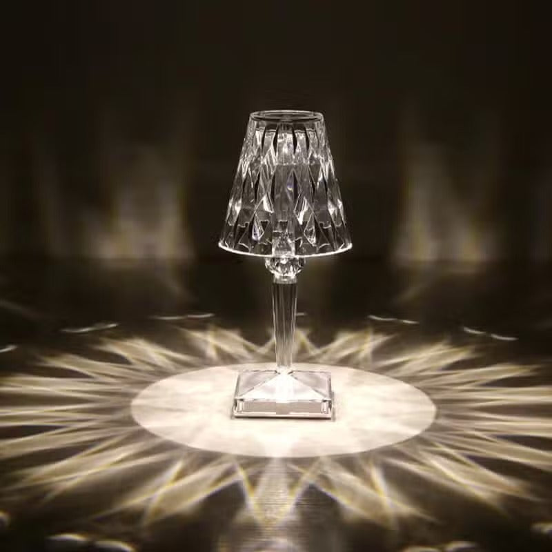 Lampe Cristal Tactile et LED