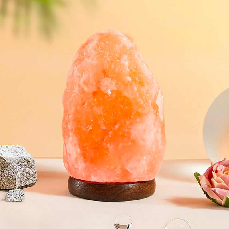 Véritable Lampe de Sel d'Himalaya - Opale